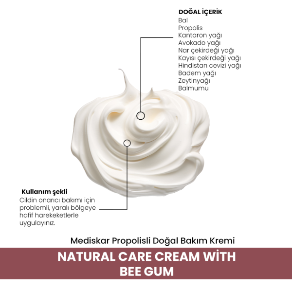 Mediskar - Propolisli Doğal Bakım Kremi