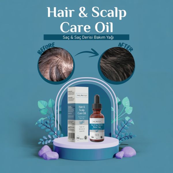 Saç ve Saç Derisi Bakım Yağı