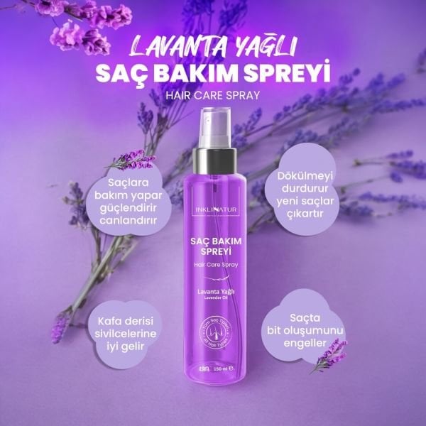 Saç Bakım Spreyi (Lavanta Yağlı)