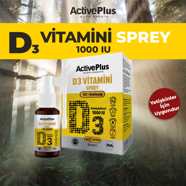 Vitamin D3 1000IU (130 Puff)