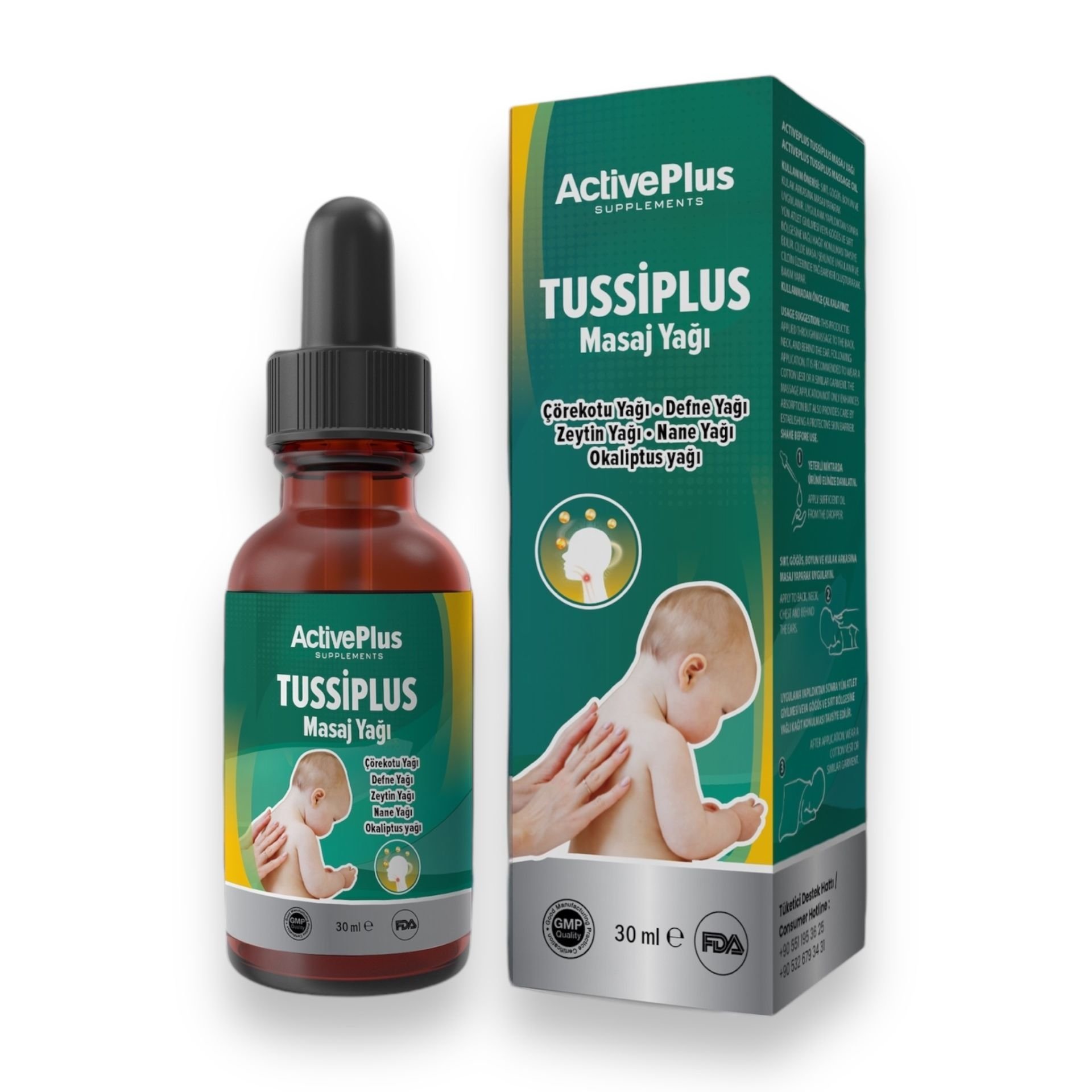 Tussiplus Masaj Yağı