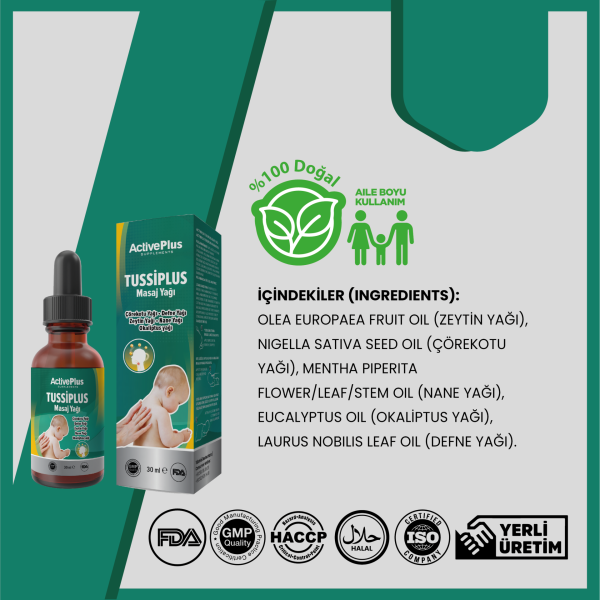 Tussiplus Masaj Yağı