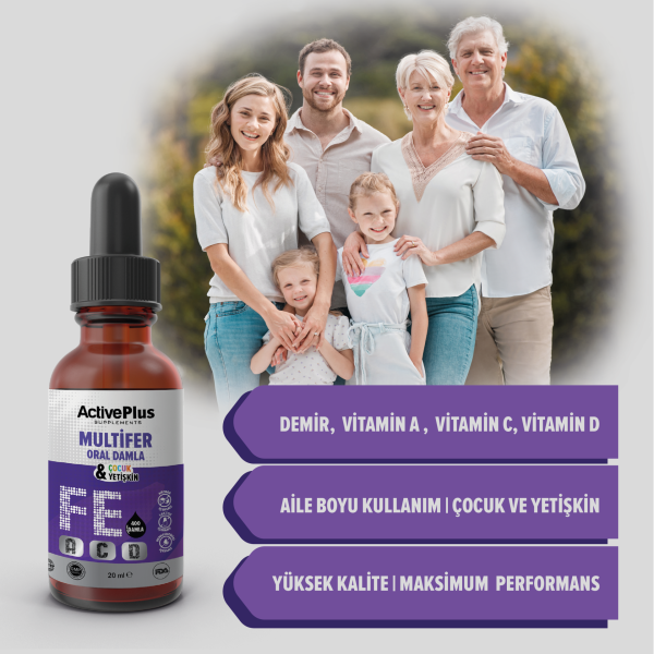 Multifer Oral Damla (Demir - A, C, D Vitamini)