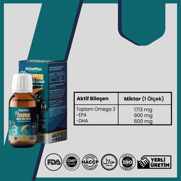 Norfish Balık Yağı Şurup