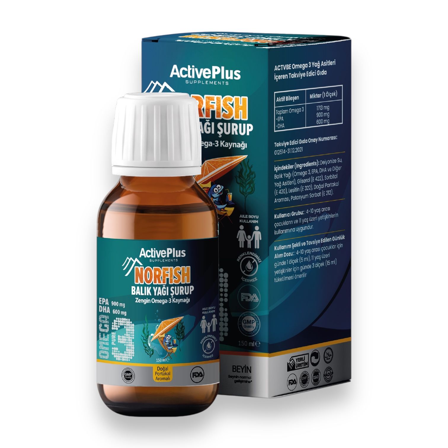 Norfish Balık Yağı Şurup