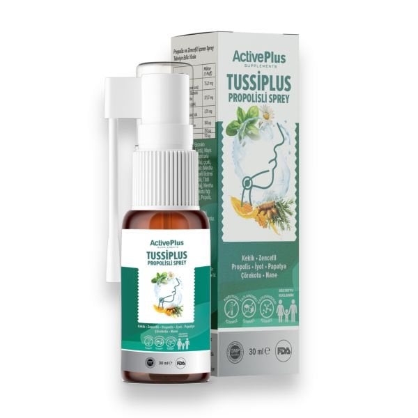 Tussiplus Propolisli Ağız-Boğaz Spreyi