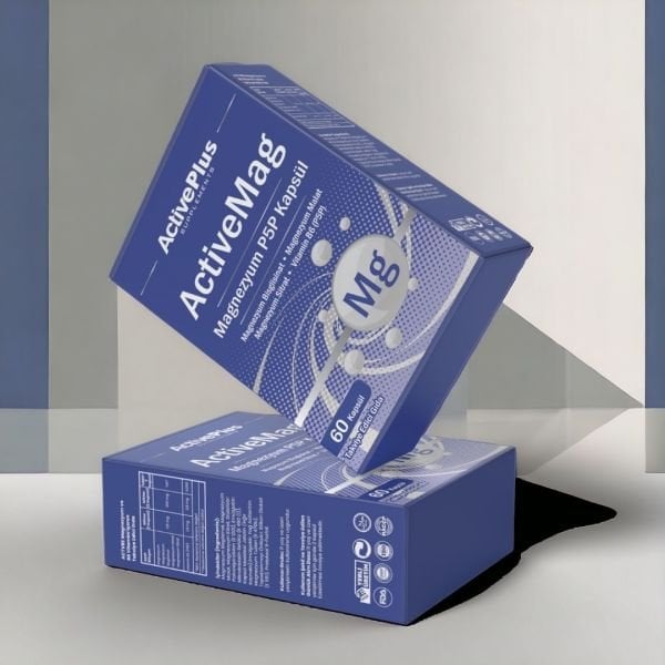 ActivMag - Magnezyum P5P 60 Kapsül