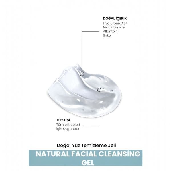 Doğal Yüz Temizleme Jeli