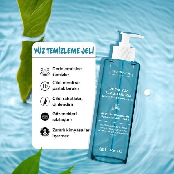 Doğal Yüz Temizleme Jeli