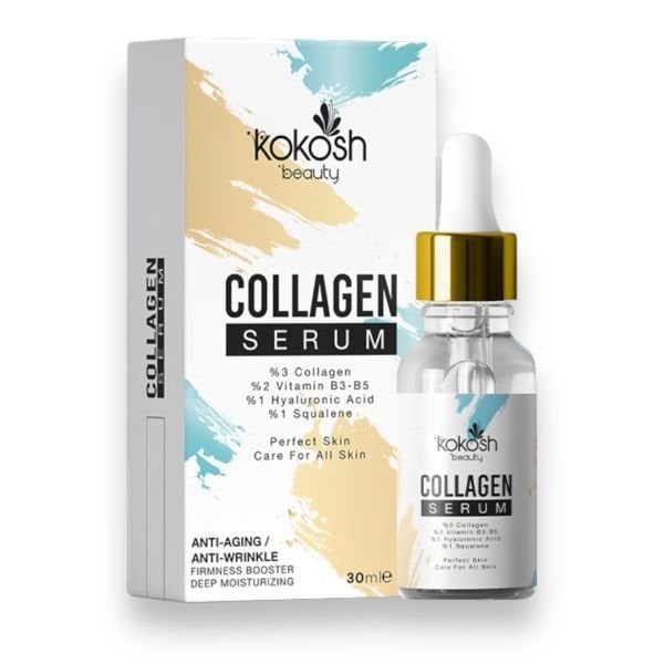 Collagen Serum - Kolajen & Vitamin B3-B5 & Hyaluronik Asit & Squalene