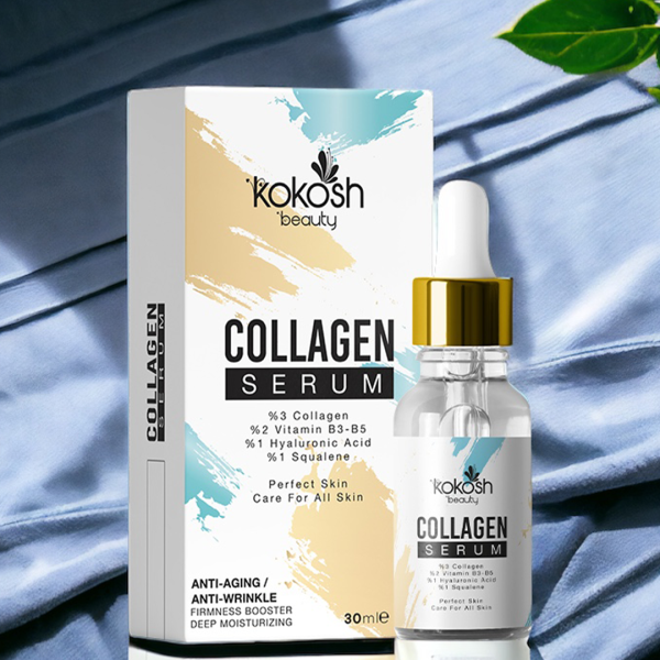 Collagen Serum - Kolajen & Vitamin B3-B5 & Hyaluronik Asit & Squalene