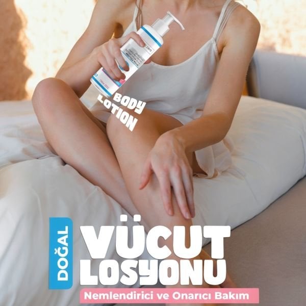 Nemlendirici ve Onarıcı Doğal Vücut Losyonu
