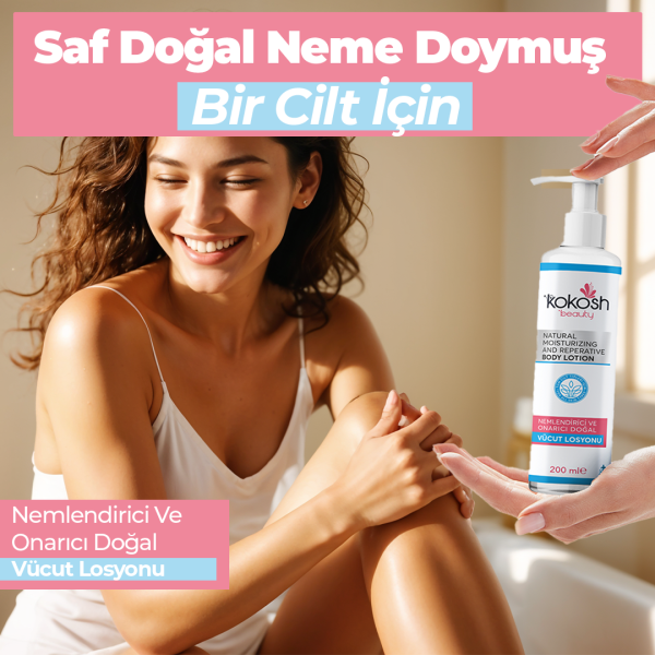 Nemlendirici ve Onarıcı Doğal Vücut Losyonu