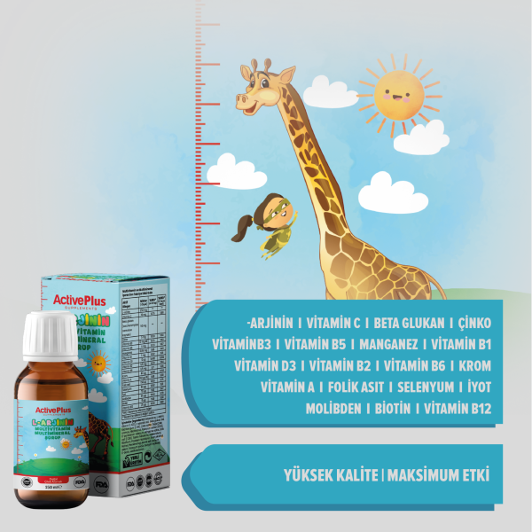 L-Arjinin Multivitamin Multimineral Şurup