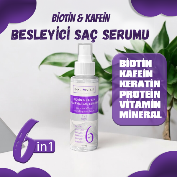 Biotin & Kafein Besleyici Saç Serumu