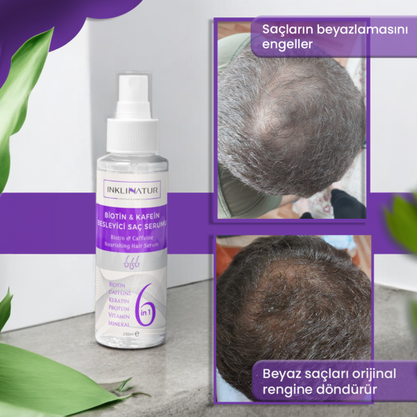 Biotin & Kafein Besleyici Saç Serumu