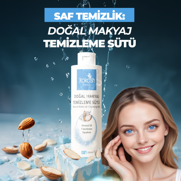 Doğal Makyaj Temizleme Sütü
