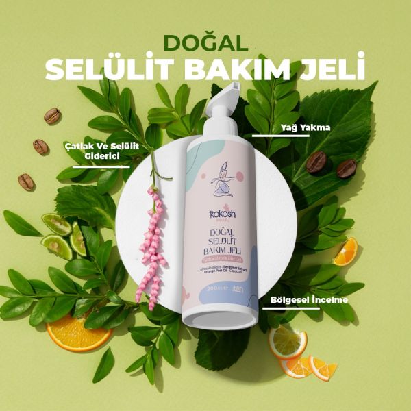 Doğal Selülit ve Çatlak Bakım Jeli