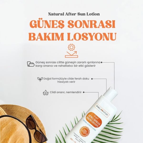 Doğal Güneş Sonrası Bakım Losyonu (200 mL)