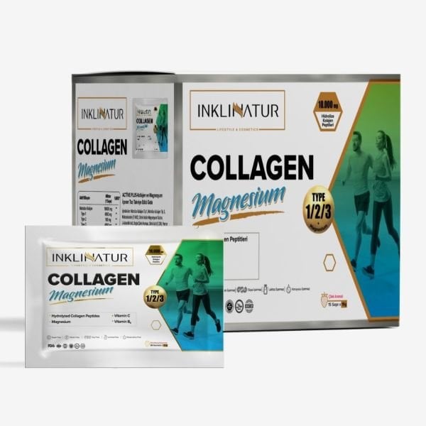 Collagen Magnezyum 15\'li Toz Saşe
