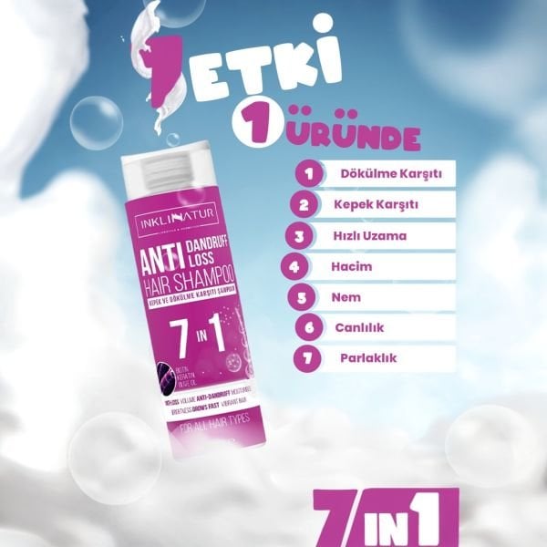Dökülme ve Kepek Karşıtı Şampuan