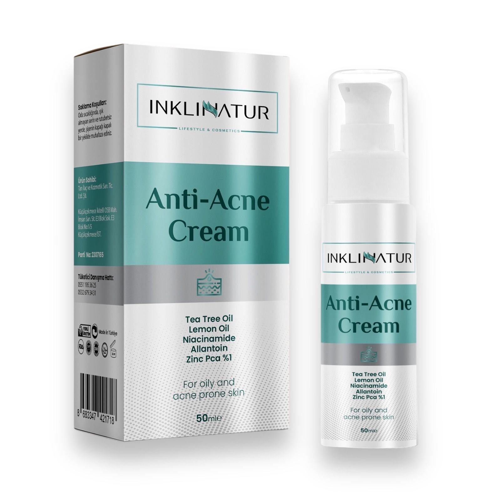 Anti-Akne Cream / Akne-Sivilce Karşıtı Bakım Kremi