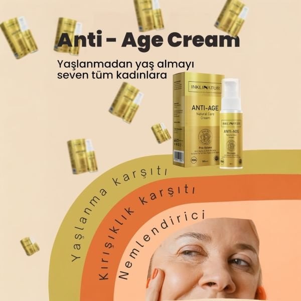 Anti-Age Doğal Bakım Kremi (Pro-Xylane)