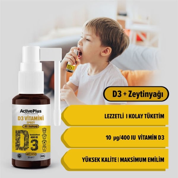 Vitamin D3 400IU (130 Puff)