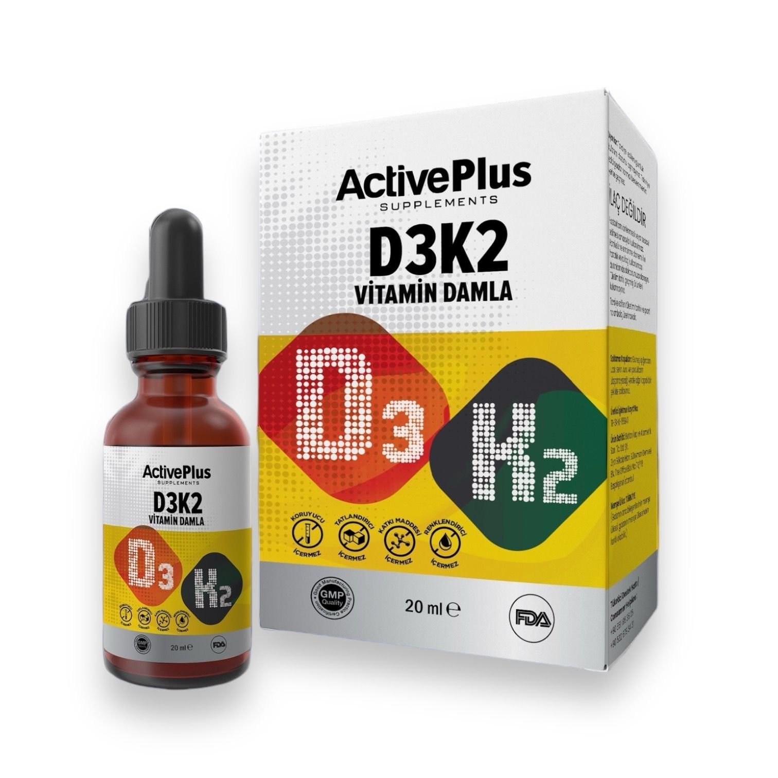 D3-K2 Vitamin Damlası