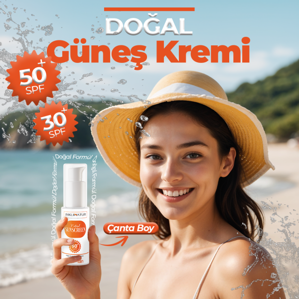 Inklinatur Doğal Güneş Kremi 50 ml / 30 SPF - 50+ SPF