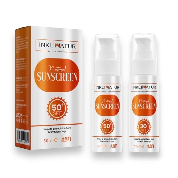 Inklinatur Doğal Güneş Kremi 50 ml / 30 SPF - 50+ SPF