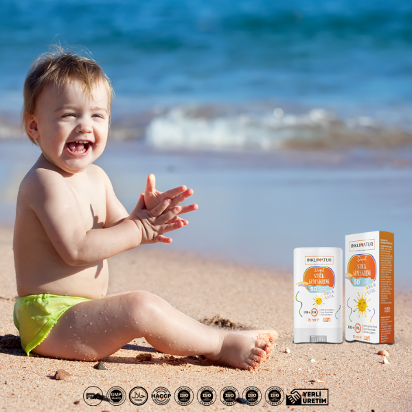 Doğal Stick Güneş Kremi 50+ SPF / Bebek & Çocuk