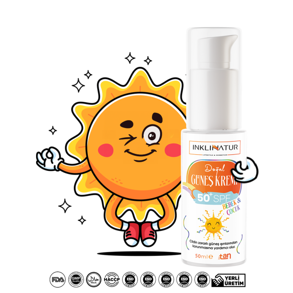 Doğal Güneş Kremi 50ml 50+ SPF / Bebek & Çocuk