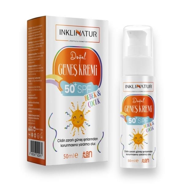 Doğal Güneş Kremi 50ml 50+ SPF / Bebek & Çocuk