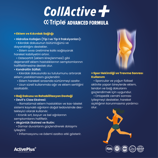 Collactive Collagen 30 Shot - Kolajen / MSM / Hyaluronik Asit / Vitamin C-B2