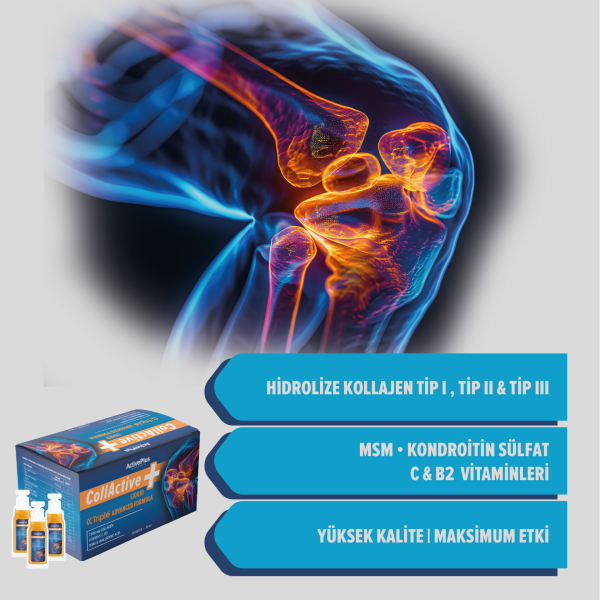 Collactive Collagen 30 Shot - Kolajen / MSM / Hyaluronik Asit / Vitamin C-B2