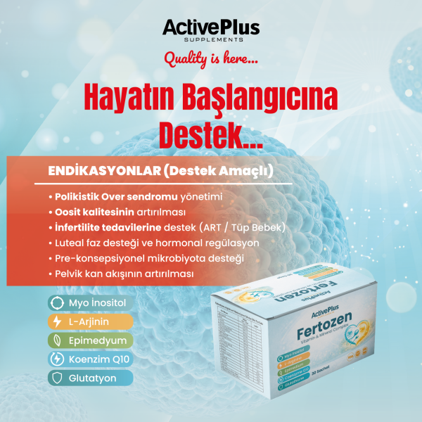 Fertozen Vitamin & Mineral Kompleks 30 saşe