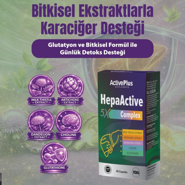 Hepactive 5X Complex 60 Kapsül