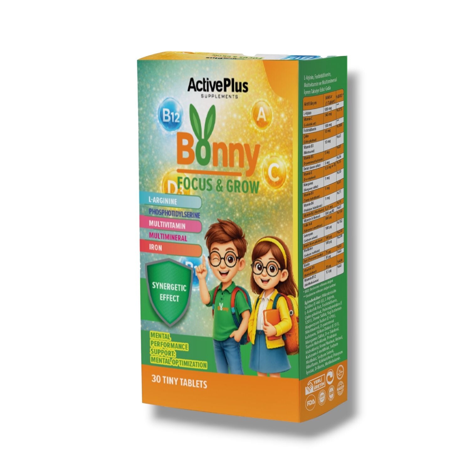 Bonny Focus & Grow 30 Tablet