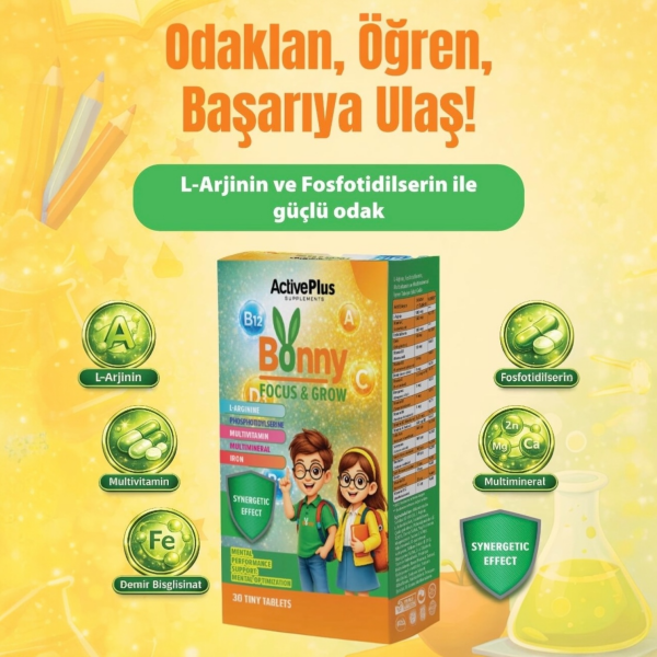 Bonny Focus & Grow 30 Tablet